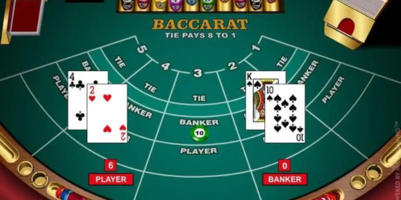 Chia sẻ chi tiết luật chơi điểm 6 may mắn trong Baccarat chi tiết